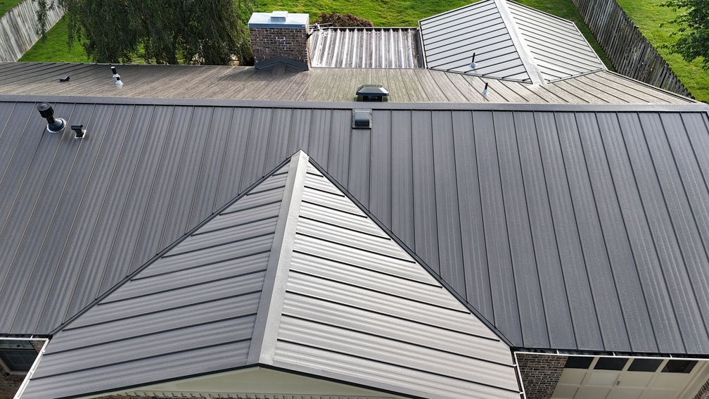 standing seam metal roofing