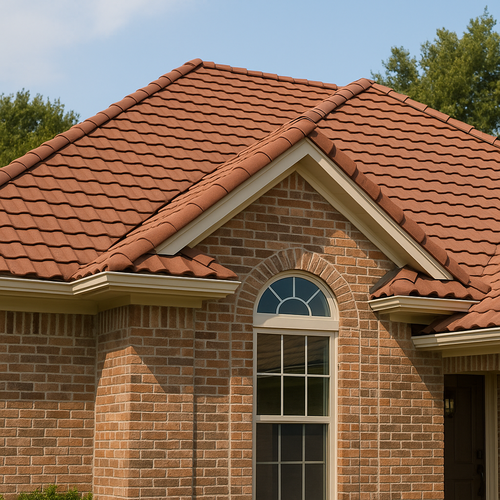synthetic tile roofing